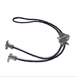 Disney Cowboy Mickey Mouse Pewter Bolo Tie